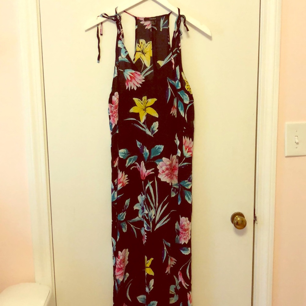 Floral maxi dress